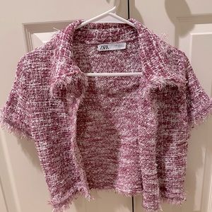 Cropped blazer